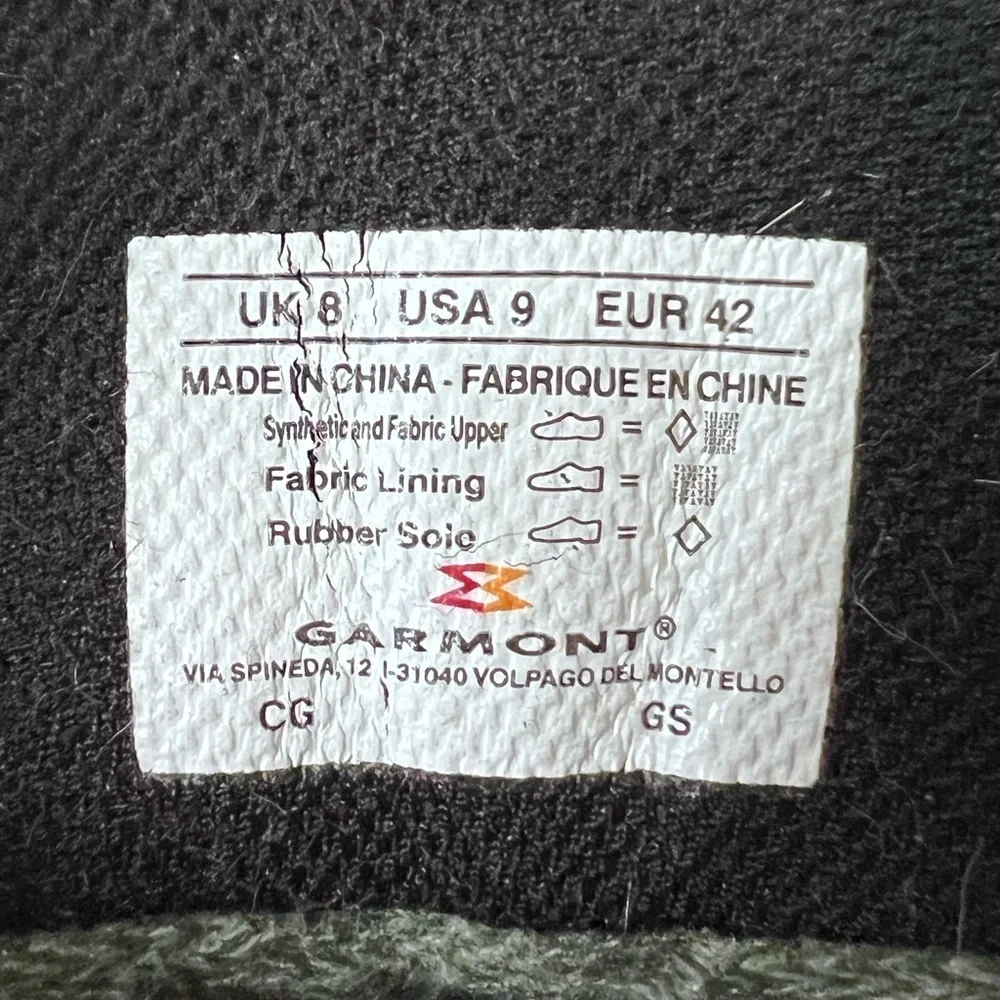 Garmont Men’s Size 9 Hiking Winter Boots